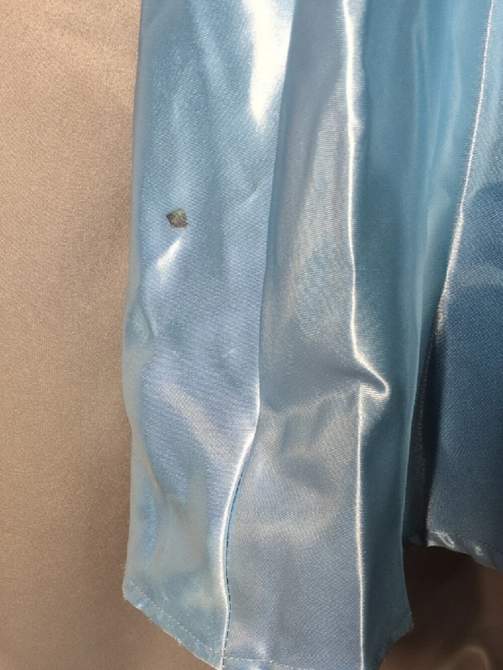 Leg Avenue Cinderella Light Blue Satin Costume Dress - Picture 8 of 10